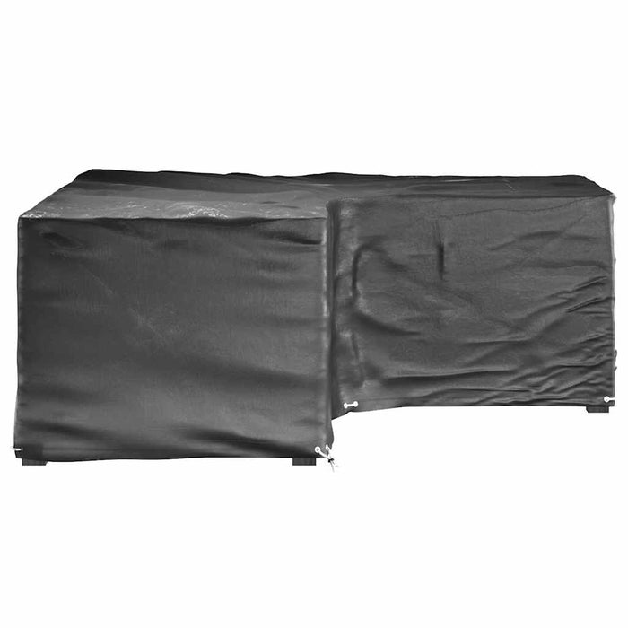 Huse mobilier grădină formă L, 2 buc, 16 ocheți, 215x215x70 cm - WALTI WALTI