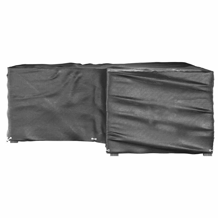 Huse mobilier grădină formă L, 2 buc, 16 ocheți, 215x215x70 cm - WALTI WALTI
