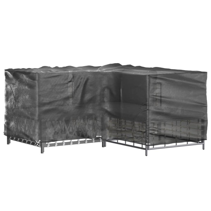 Huse mobilier de grădină în formă de L 16 ocheți, 215x215x90 cm - WALTI WALTI