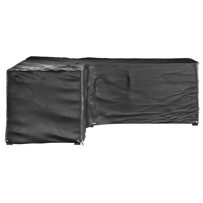 Huse mobilier de grădină formă în L, 16 ocheți, 285x285x90cm - WALTI WALTI