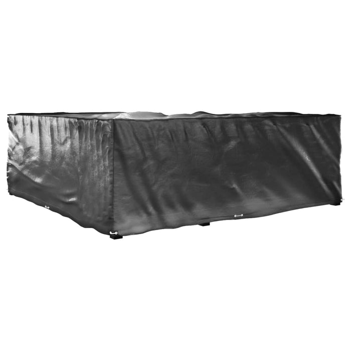 Huse mobilier de grădină formă în L, 16 ocheți, 285x285x90cm - WALTI WALTI