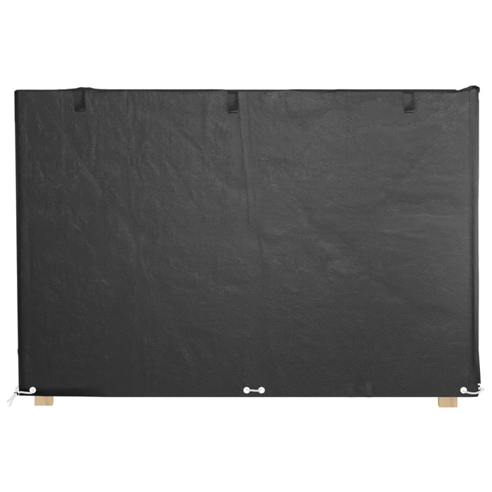 Huse balansoar, 2 buc, 12 ocheți 215x150x130/150 cm polietilenă - WALTI WALTI