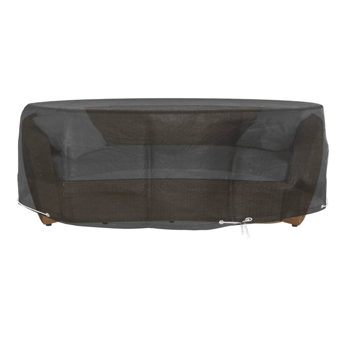 Huse mobilier tip insulă, 2 buc., 8 ocheți, rotund, Ø188x50 cm - WALTI WALTI