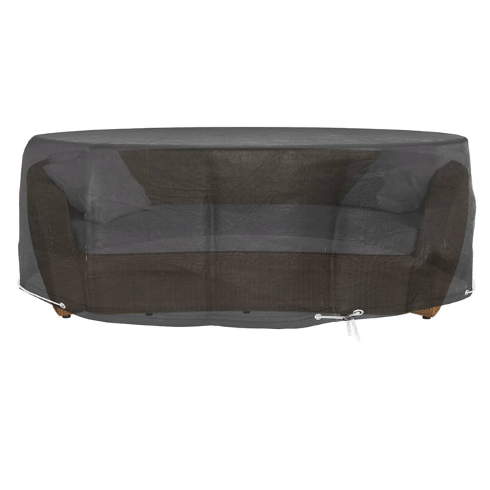 Huse mobilier tip insulă, 2 buc., 10 ocheți, rotund, Ø236x67 cm - WALTI WALTI
