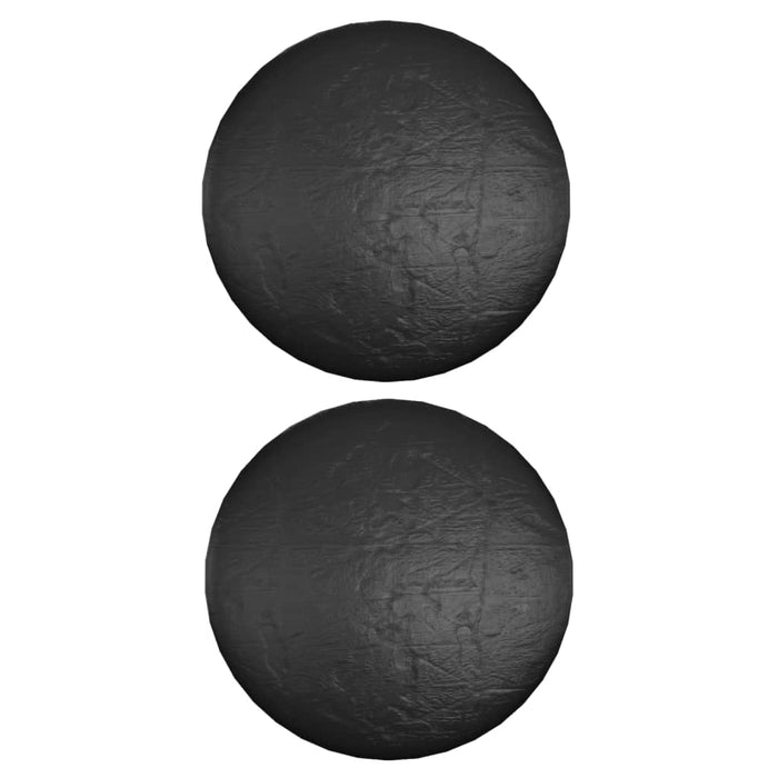 Huse mobilier tip insulă, 2 buc., 10 ocheți, rotund, Ø236x67 cm - WALTI WALTI