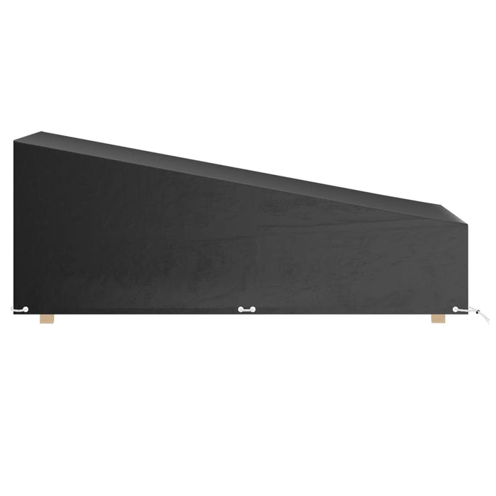 Huse șezlong, 2 buc, 12 ocheți, 200x65x35/60 cm, polietilenă - WALTI WALTI