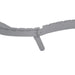 Șezlonguri, 2 buc, gri, 184x55x64 cm, lemn masiv de acacia - WALTI WALTI
