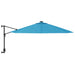 Umbrelă de soare montate pe perete cu LED-uri Sea Blue, 290 cm - WALTI WALTI