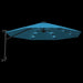 Umbrelă de soare montate pe perete cu LED-uri Sea Blue, 290 cm - WALTI WALTI
