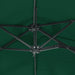 Umbrelă de soare cu două capete, verde, 316x145 cm - WALTI WALTI