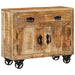 Dulap, 80x30x65 cm, lemn masiv de mango brut - WALTI WALTI