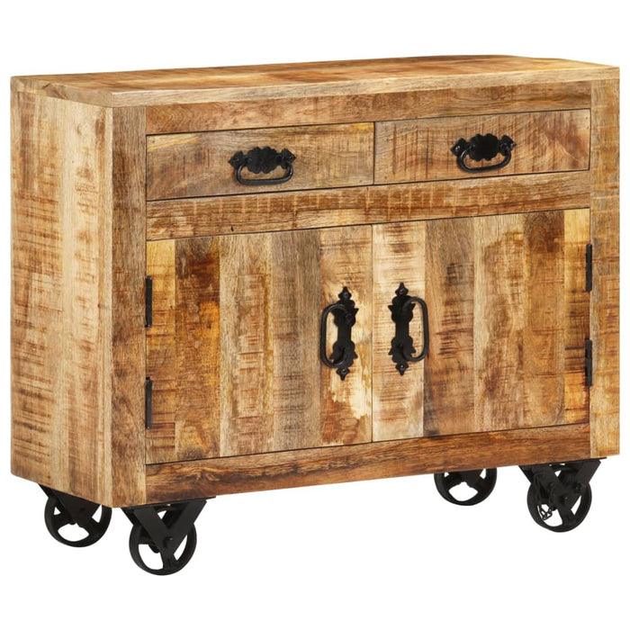 Dulap, 80x30x65 cm, lemn masiv de mango brut - WALTI WALTI