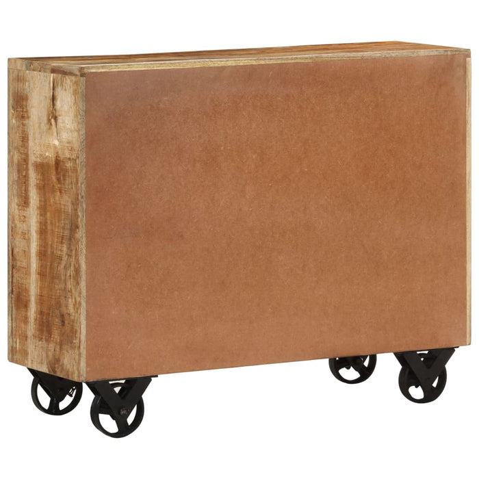 Dulap, 80x30x65 cm, lemn masiv de mango brut - WALTI WALTI