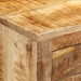 Dulap, 80x30x65 cm, lemn masiv de mango brut - WALTI WALTI