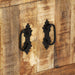Dulap, 80x30x65 cm, lemn masiv de mango brut - WALTI WALTI