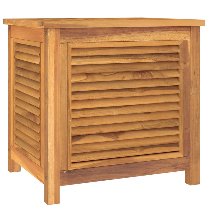 Ladă depozitare grădină cu geantă, 60x50x58 cm, lemn masiv tec - WALTI WALTI
