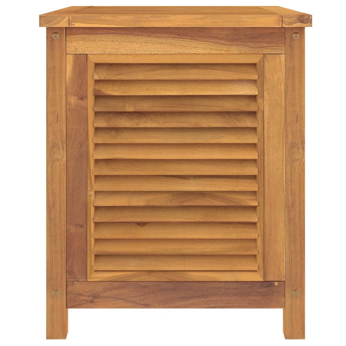 Ladă depozitare grădină cu geantă, 60x50x58 cm, lemn masiv tec - WALTI WALTI
