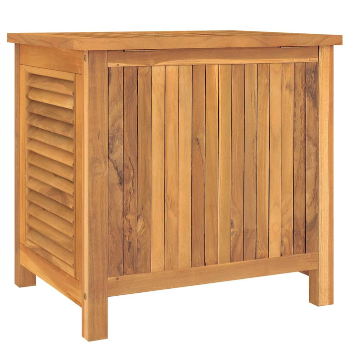 Ladă depozitare grădină cu geantă, 60x50x58 cm, lemn masiv tec - WALTI WALTI