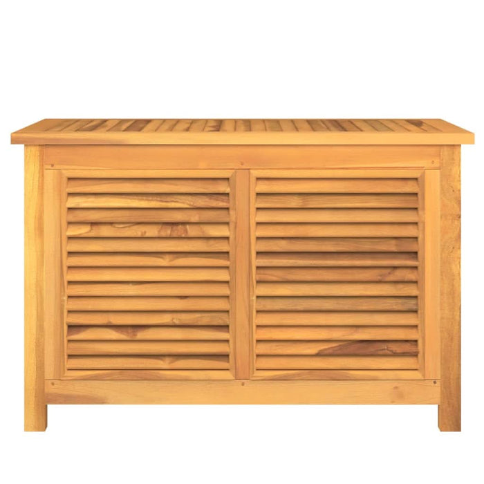 Ladă depozitare grădină cu geantă, 90x50x58 cm, lemn masiv tec - WALTI WALTI