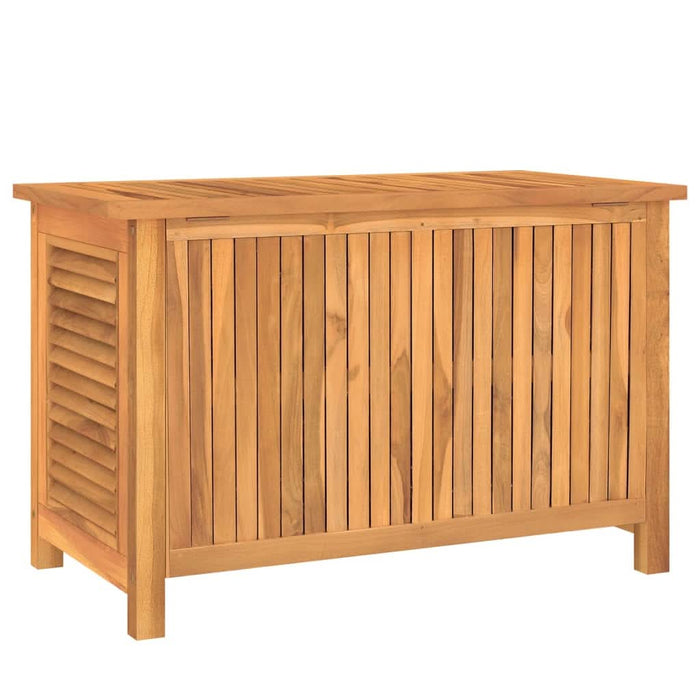 Ladă depozitare grădină cu geantă, 90x50x58 cm, lemn masiv tec - WALTI WALTI