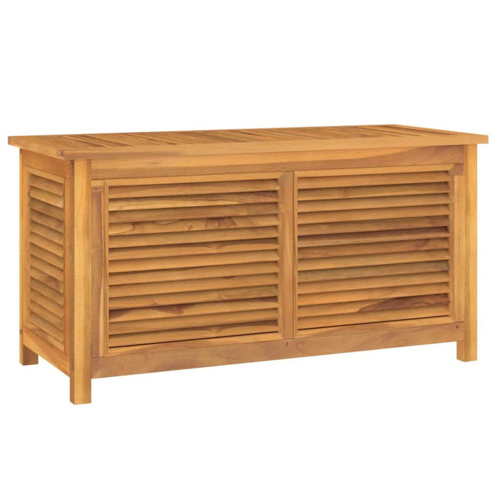 Ladă depozitare grădină cu geantă, 114x50x58 cm, lemn masiv tec - WALTI WALTI