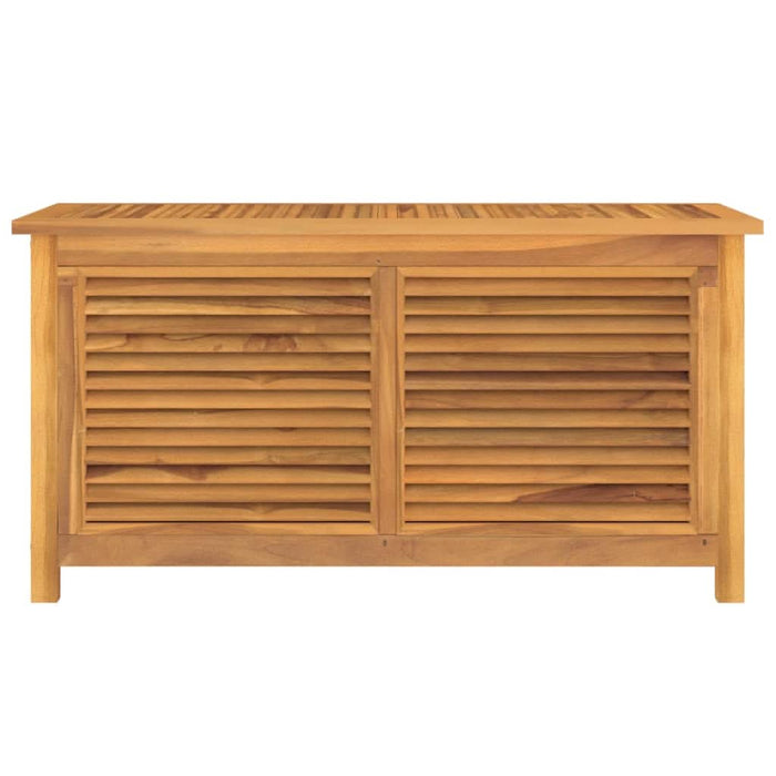 Ladă depozitare grădină cu geantă, 114x50x58 cm, lemn masiv tec - WALTI WALTI
