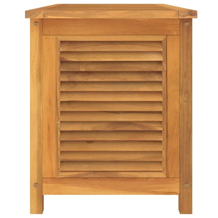 Ladă depozitare grădină cu geantă, 114x50x58 cm, lemn masiv tec - WALTI WALTI