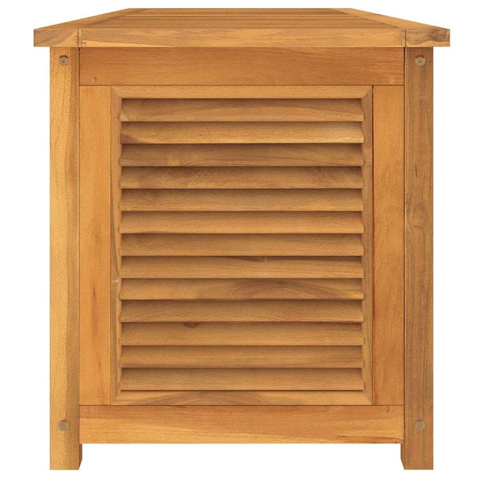 Ladă depozitare grădină cu geantă, 150x50x55 cm, lemn masiv tec - WALTI WALTI