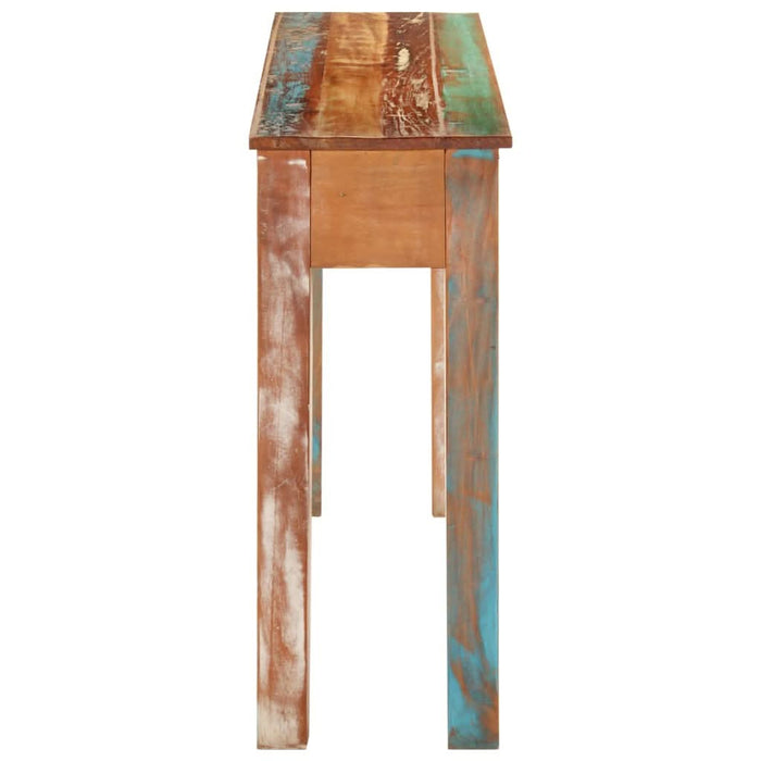 Masă consolă, 110x30x75 cm, lemn masiv recuperat - WALTI WALTI