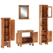 Set mobilier de baie, 4 piese, lemn masiv recuperat - WALTI WALTI