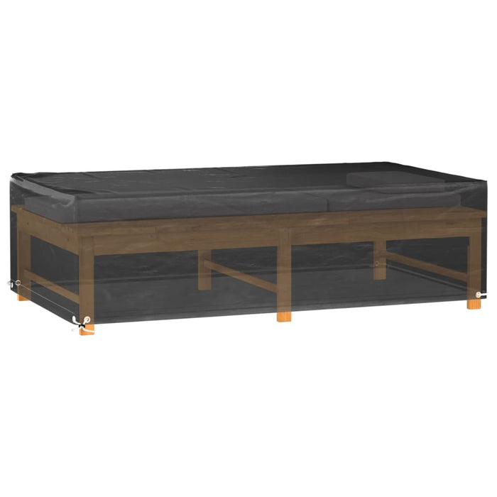 Husă mobilier de grădină, 8 ocheți 125x70x35 cm dreptunghiulară - WALTI WALTI