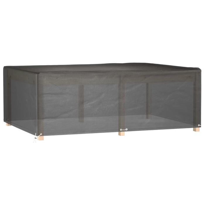 Husă pentru mobilier grădină, 12 ocheți, 230x165x80 cm pătrat - WALTI WALTI