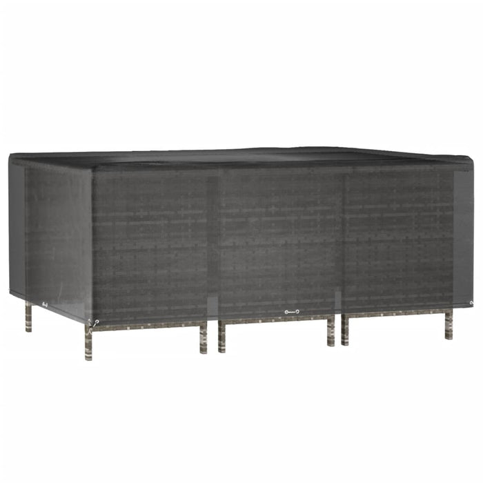 Husă pentru mobilier grădină, 12 ocheți, 270x180x90 cm, pătrat - WALTI WALTI