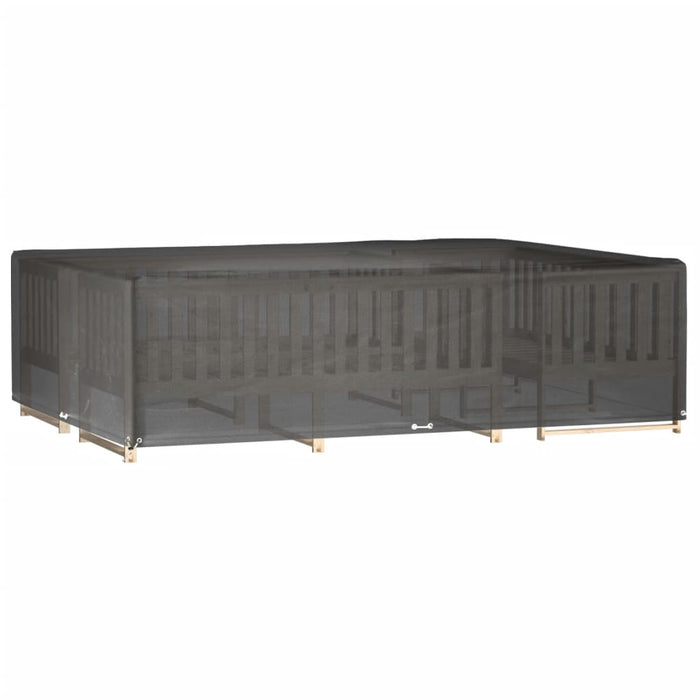 Husă pentru mobilier grădină, 16 ocheți, 300x200x75 cm, pătrat - WALTI WALTI