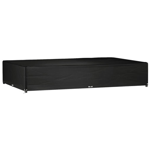 Husă pentru mobilier grădină, 16 ocheți, 325x205x60 cm, pătrat - WALTI WALTI