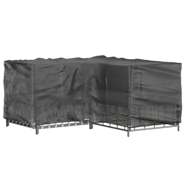 Husă mobilier de grădină în formă de L 12 ocheți, 185x185x90 cm - WALTI WALTI
