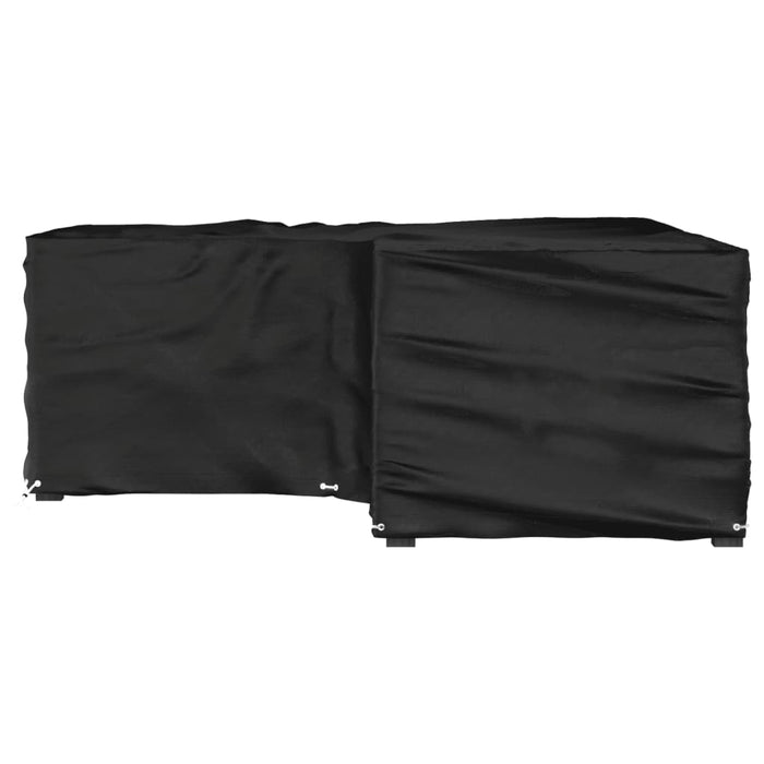 Husă mobilier de grădină în formă de L 16 ocheți, 215x215x70 cm - WALTI WALTI