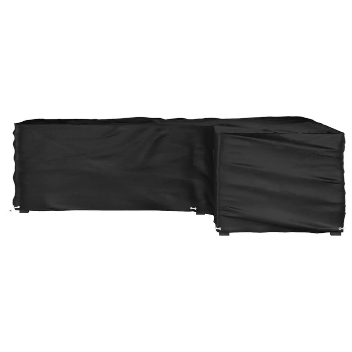 Husă mobilier de grădină în formă de L 16 ocheți, 250x250x70 cm - WALTI WALTI