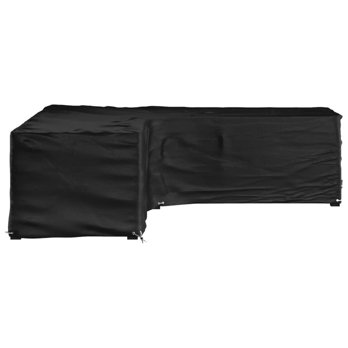 Husă mobilier de grădină în formă de L 16 ocheți, 285x285x70 cm - WALTI WALTI