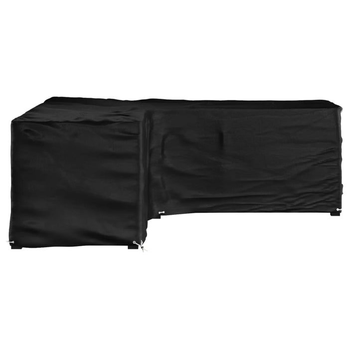 Husă mobilier de grădină în formă de L 16 ocheți, 285x285x90 cm - WALTI WALTI