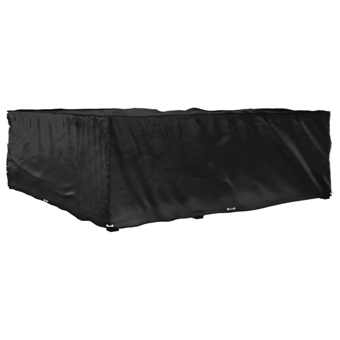 Husă mobilier de grădină în formă de L 16 ocheți, 285x285x90 cm - WALTI WALTI