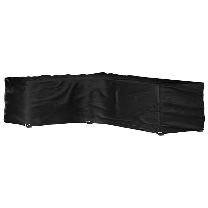 Husă mobilier de grădină în formă de L 16 ocheți, 210x260x80 cm - WALTI WALTI