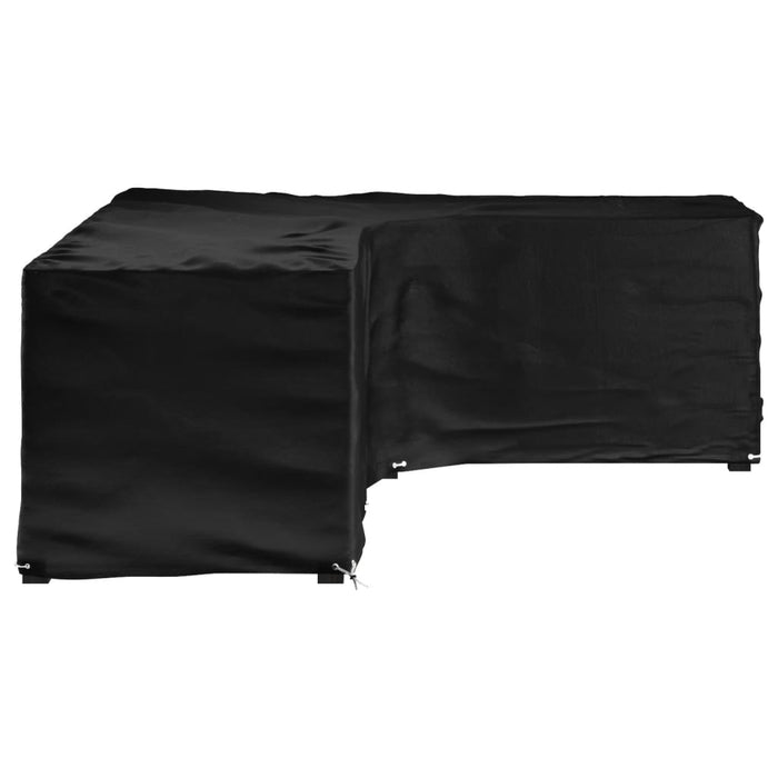 Husă mobilier de grădină în formă de L 16 ocheți, 260x210x80 cm - WALTI WALTI