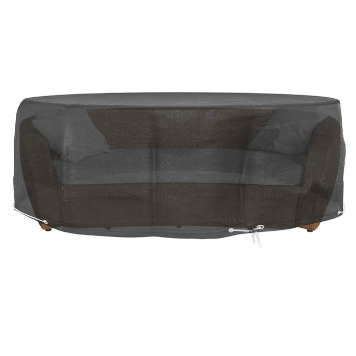 Husă mobilier tip insulă, 10 ocheți, rotund, Ø236x67 cm - WALTI WALTI
