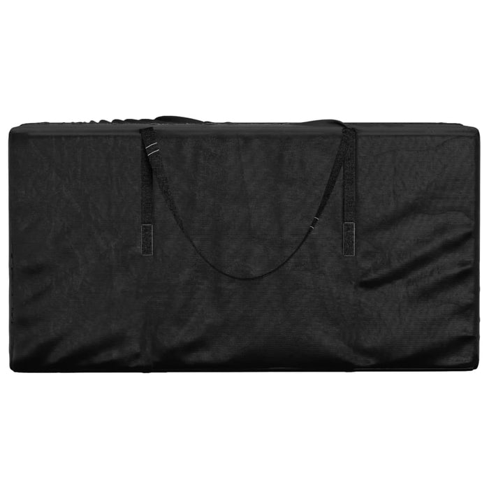 Geantă depozitare perne grădină, negru 150x75x75 cm polietilenă - WALTI WALTI