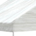 Foișor cu acoperiș, alb, 20,07x5,88x3,75 m, polietilenă - WALTI WALTI