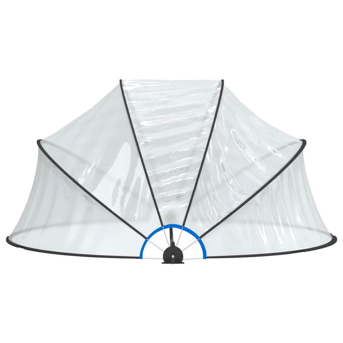 Cupolă pentru piscină, 315x158 cm, PVC, rotund - WALTI WALTI
