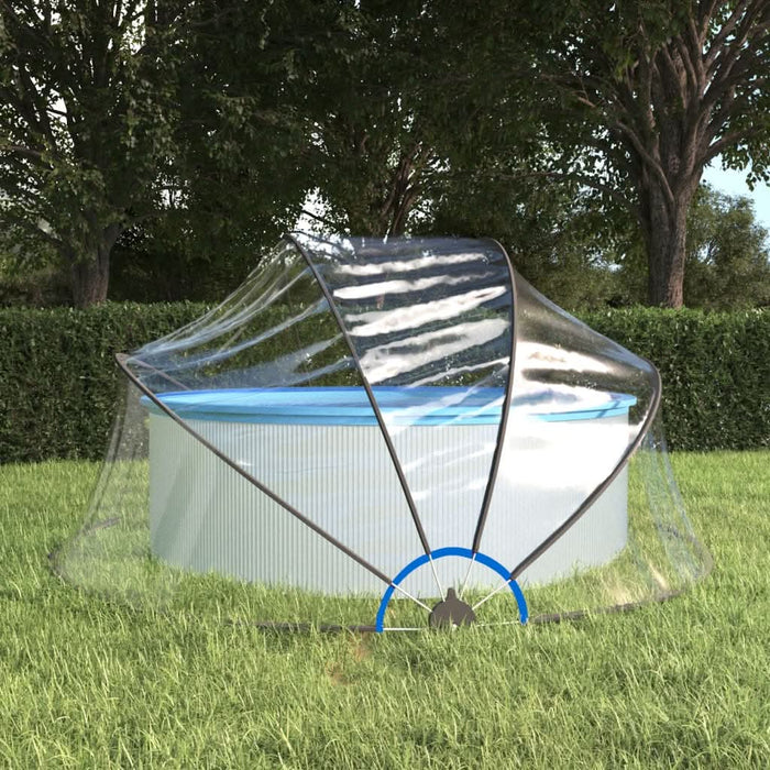 Cupolă pentru piscină, 315x158 cm, PVC, rotund - WALTI WALTI