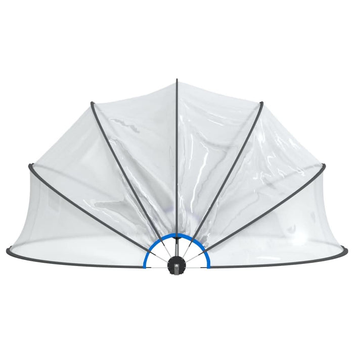 Cupolă pentru piscină, 376x188 cm, PVC, rotund - WALTI WALTI