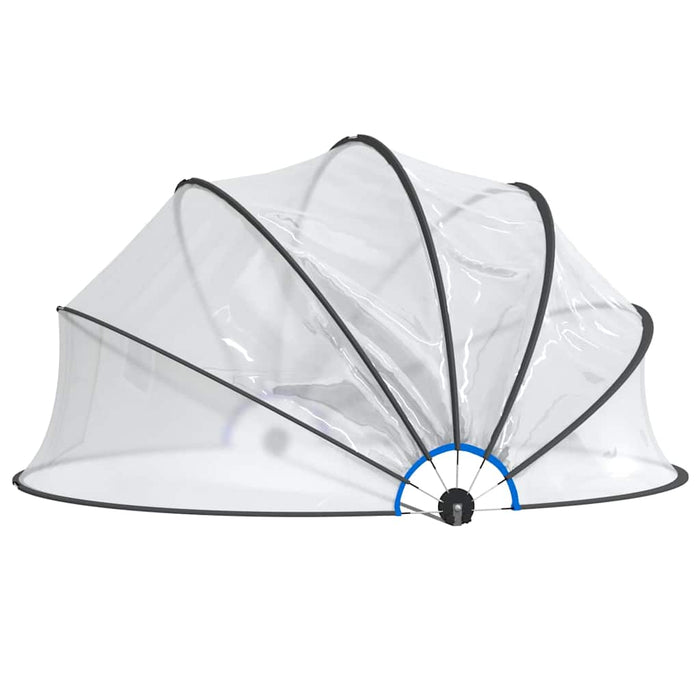 Cupolă pentru piscină, rotund, 406x203 cm, PVC - WALTI WALTI